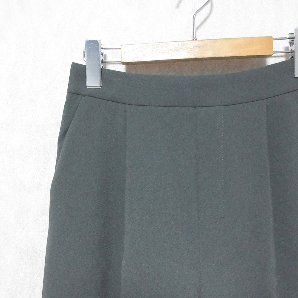 ENFOLD ダブルクロスクロップドパンツ