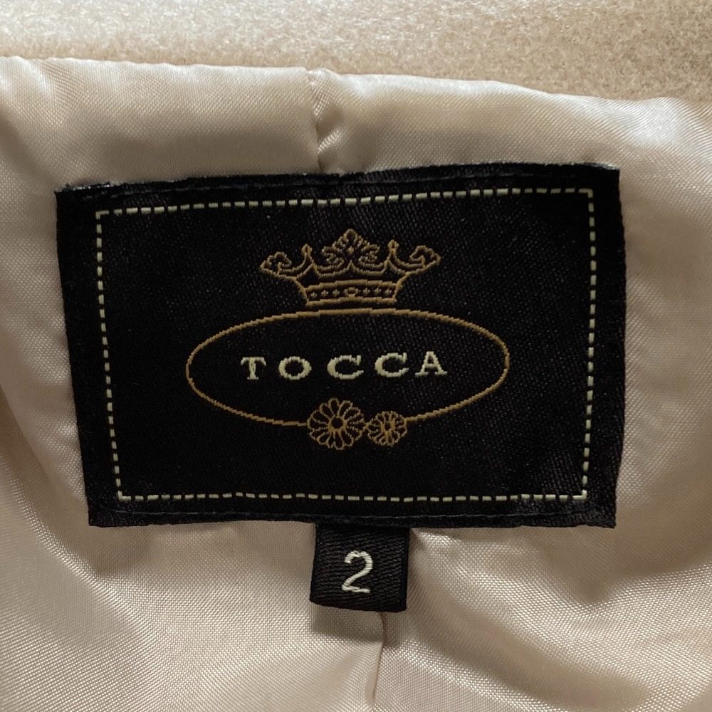 TOCCA フラワーウールコート
