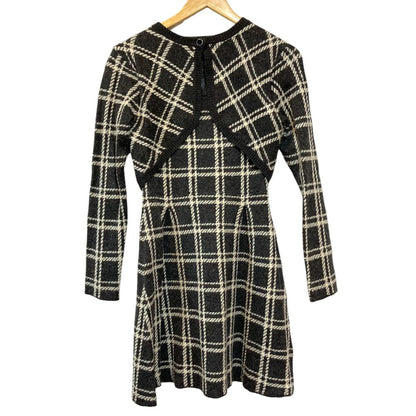 ハーリップトゥ Pantheon Checked Knit ニットワンピース