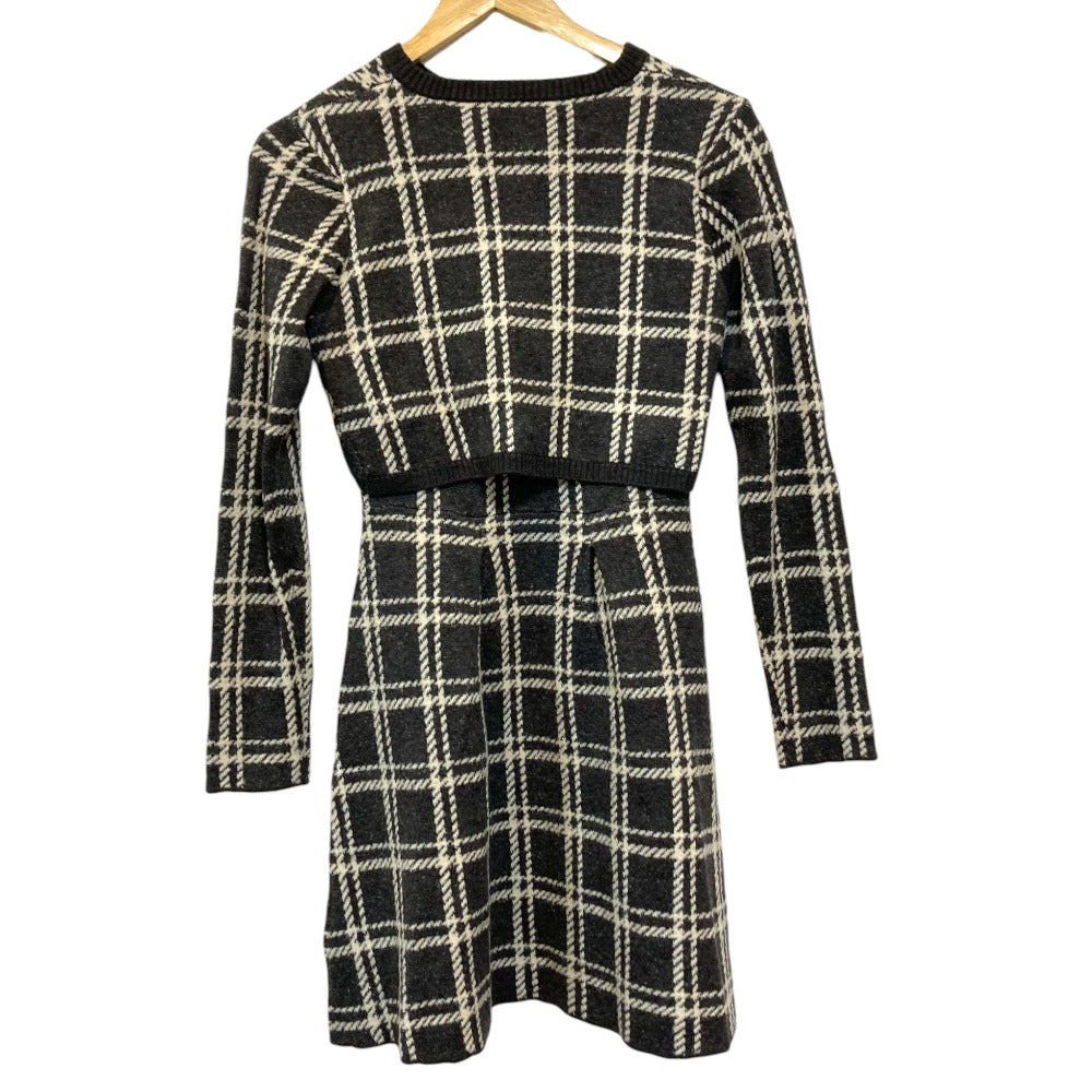 ハーリップトゥ Pantheon Checked Knit ニットワンピース