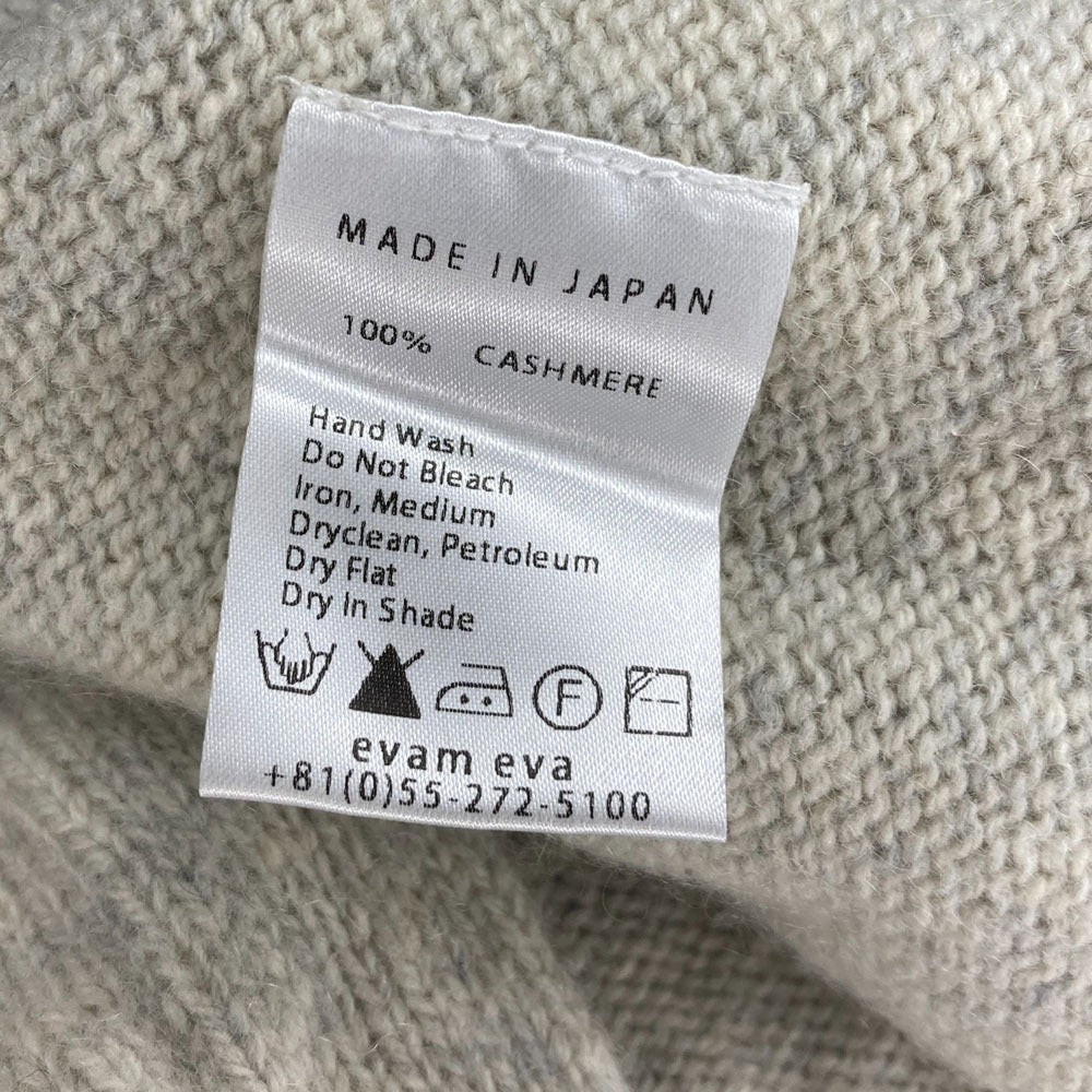 エヴァムエヴァ カシミヤニットカーディガン