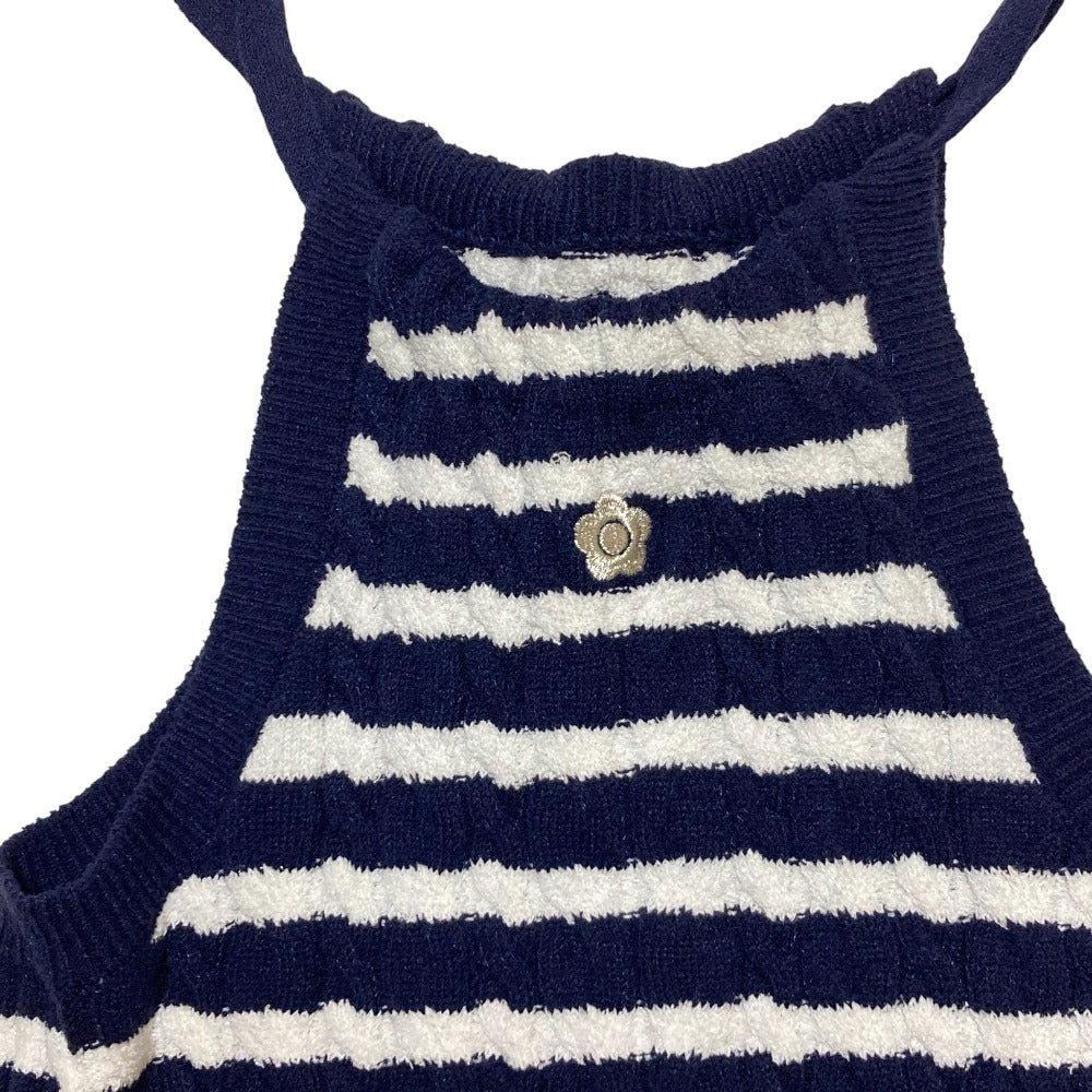 LILY BROWN × マリークワント デイジー刺繍ニットトップス