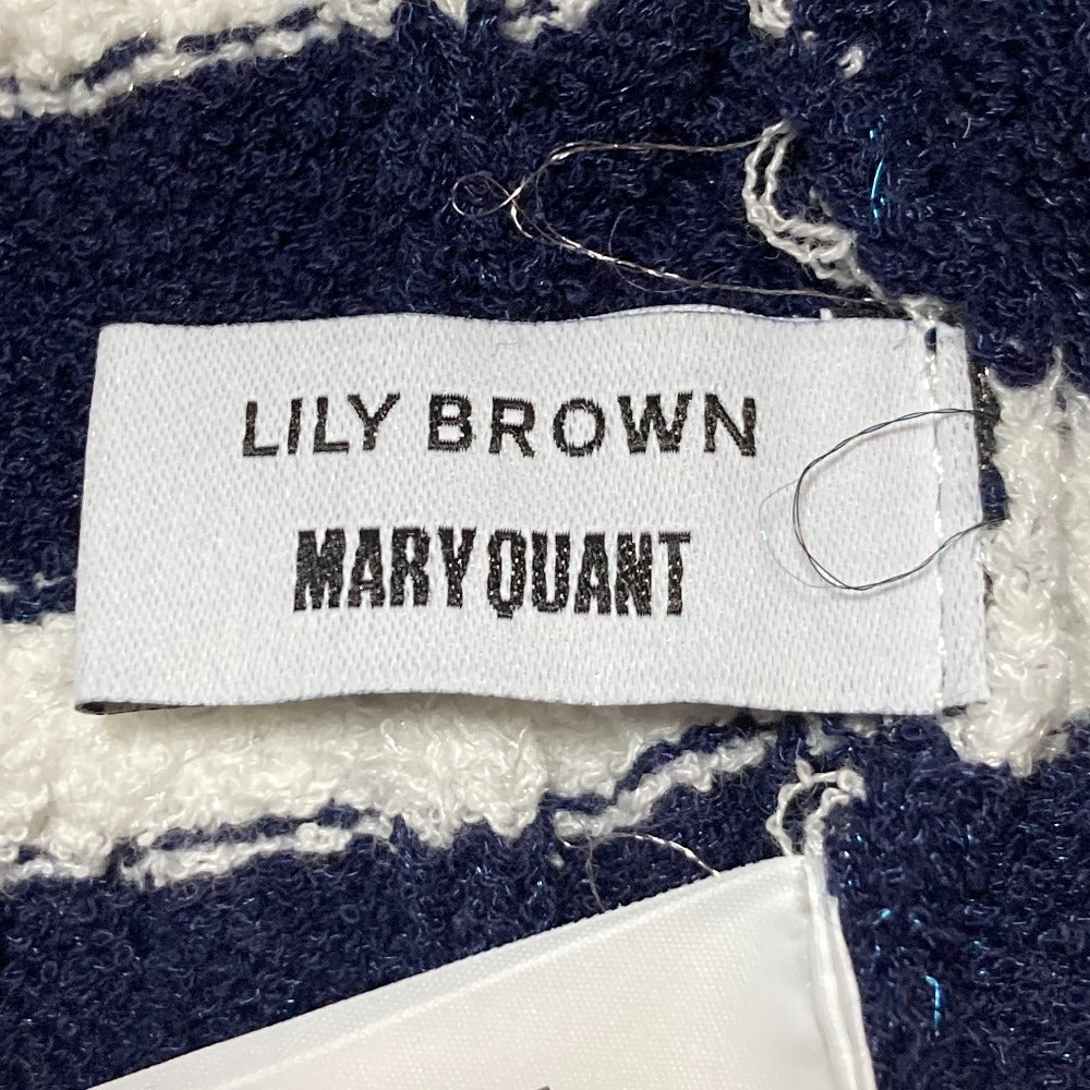 LILY BROWN × マリークワント デイジー刺繍ニットトップス