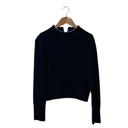 BLUE LABEL CRESTBRIDGE パールカラー ウールニット
