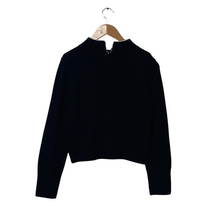BLUE LABEL CRESTBRIDGE パールカラー ウールニット