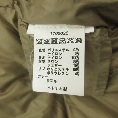 ウールリッチ ラクーンファー ダウンコート