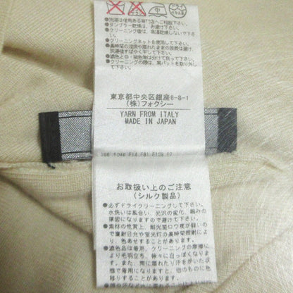 フォクシー シェルボタン シルクカシミヤ ニットカーディガン