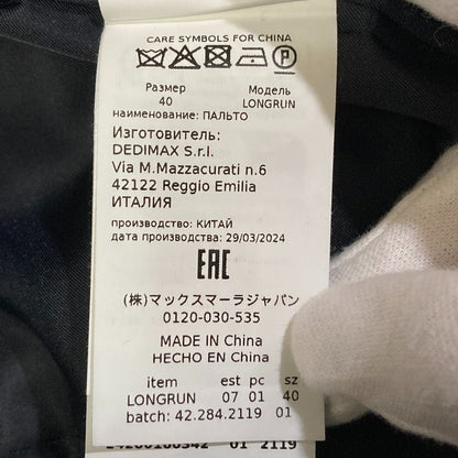 マックスアンドコー LONGRUN ウールロングコート
