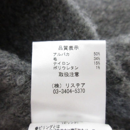 ルシェルブルー アルパカウールVネックニット