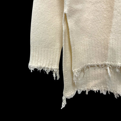 ジルサンダー Frayed Knit セーター