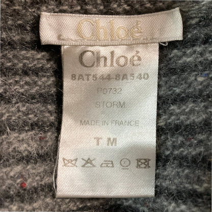 クロエ ミックスニットロングカーディガン