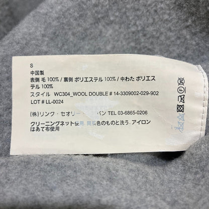 セオリープロジェクト WOOL DOUBLE リバーシブルコート