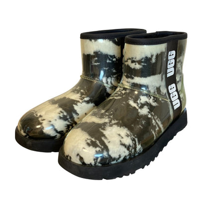 アグ クラシッククリアミニマーブル レインブーツ