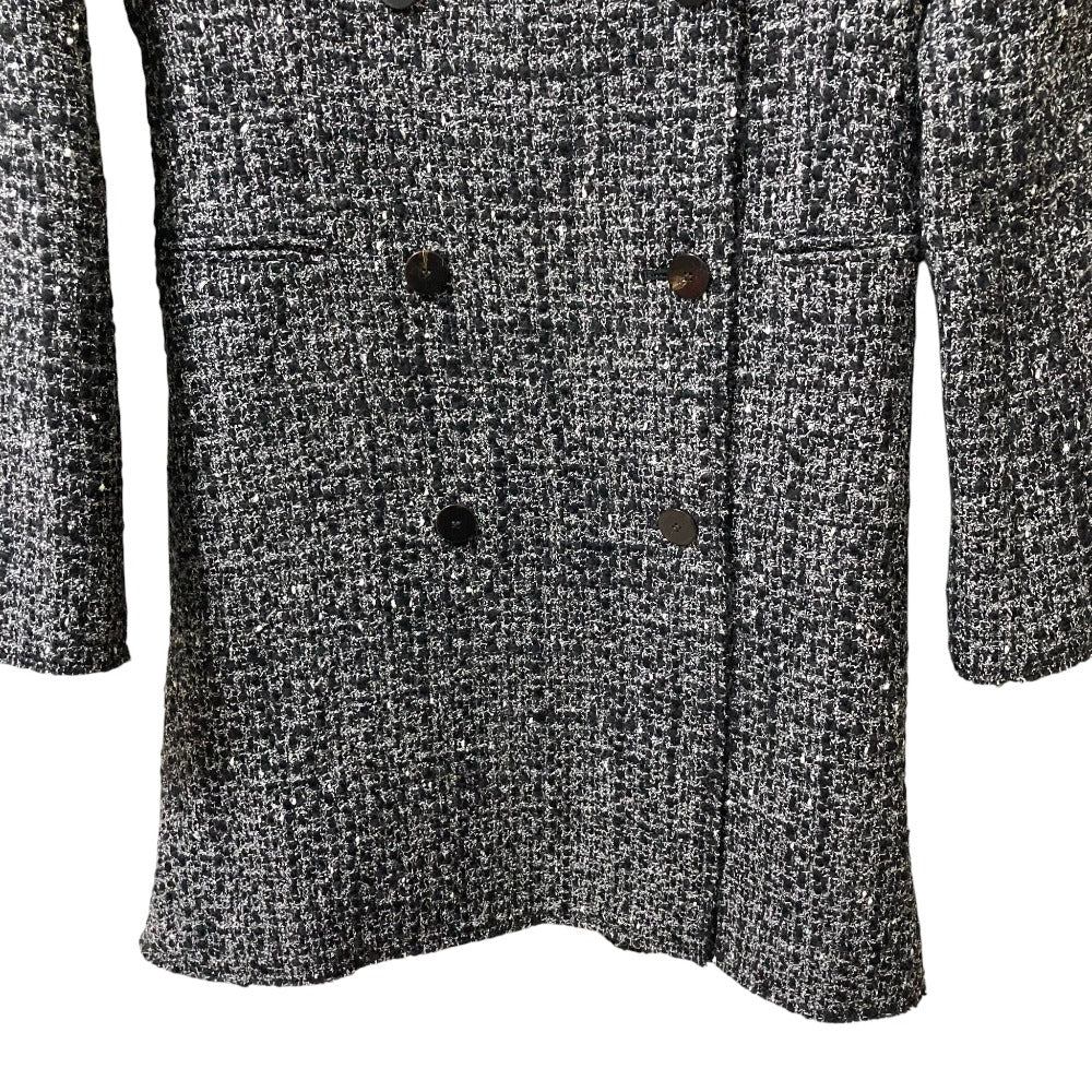theory NOELLE TWEED ダブルブレスト ツイードジャケット