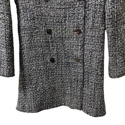 theory NOELLE TWEED ダブルブレスト ツイードジャケット