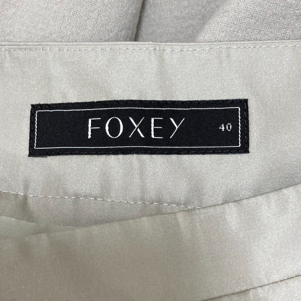 FOXEY カシミヤブレンドウールスカート