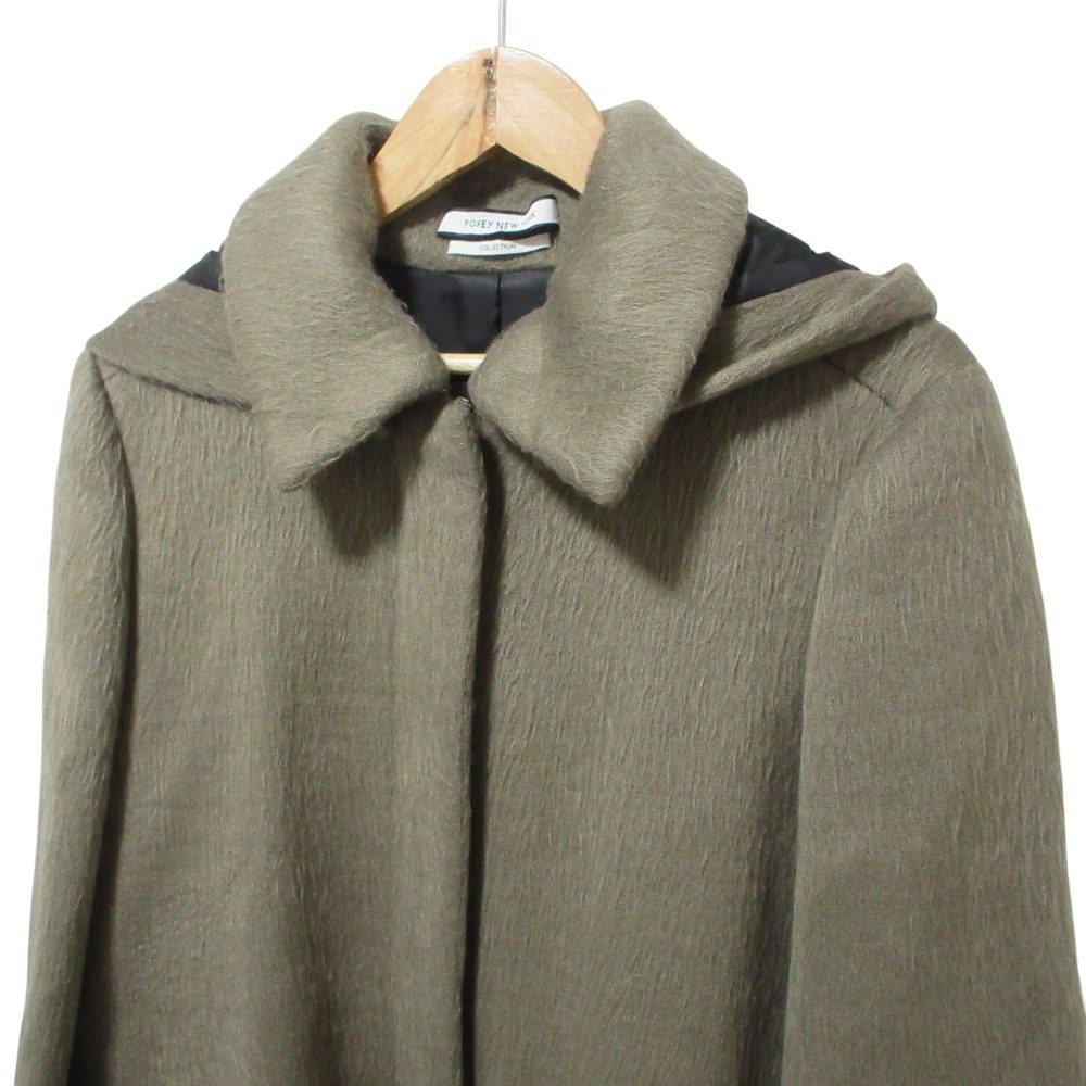 フォクシーニューヨークコレクション Bonded Mohairコート
