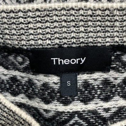 theory フェアアイル柄 カシミヤ ニットセーター