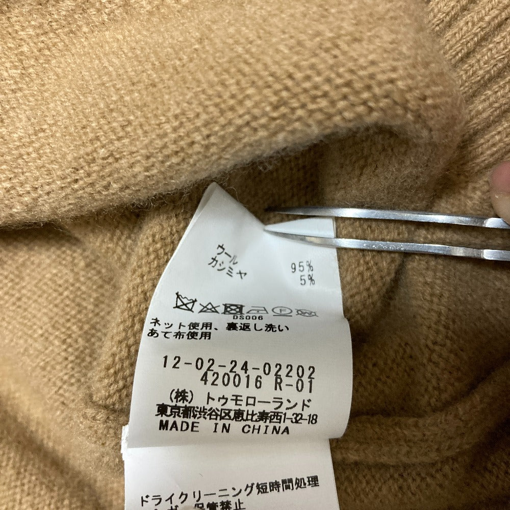 マカフィー トゥモローランド カシミヤブレンドウールクルーネックニットセーター