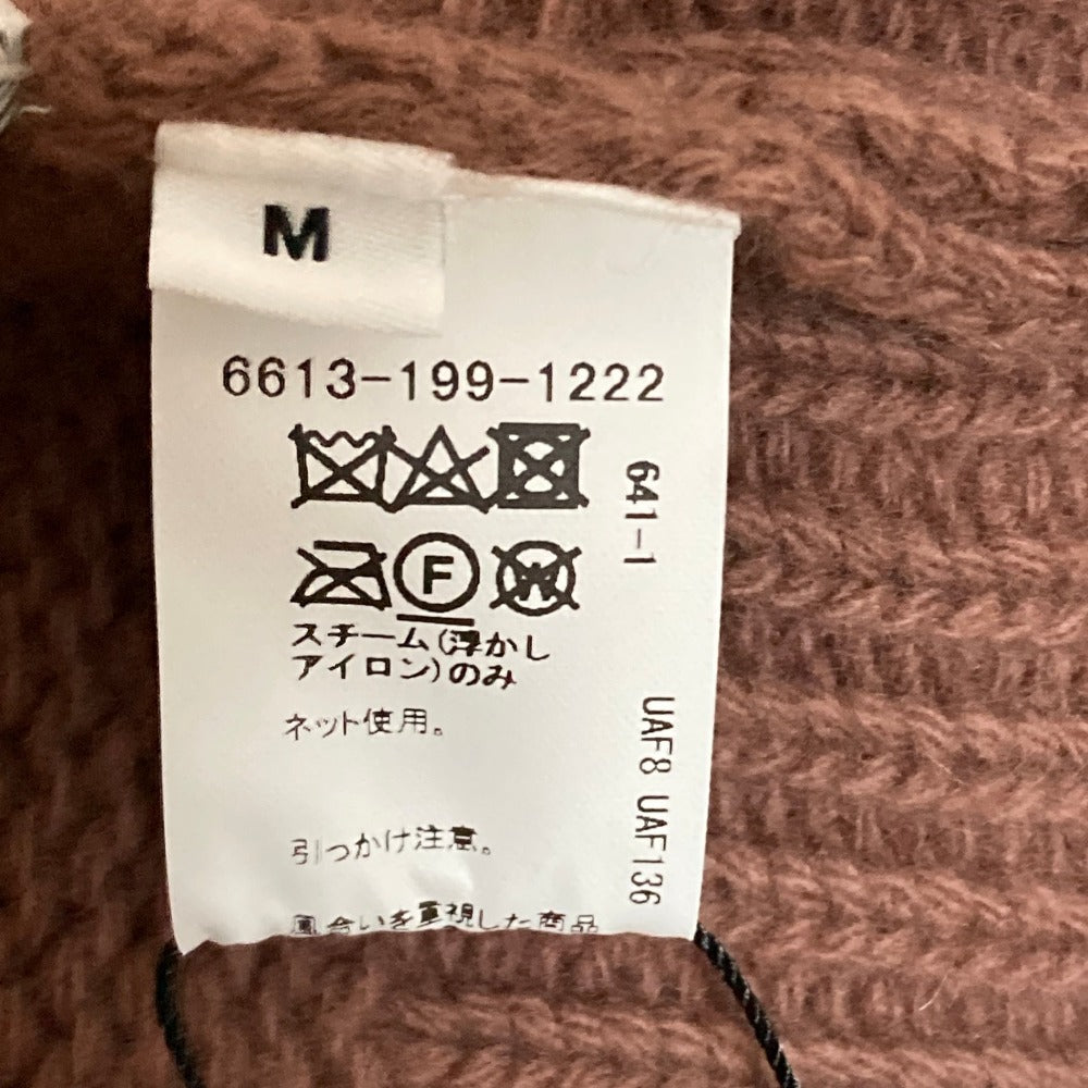 エメルリファインズ ハイネックバックスリットプルオーバーニット