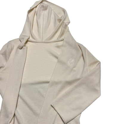 FOXEY Cardigan Hoodie Fun カシミヤシルクブレンドニットカーディガン