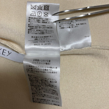 FOXEY Cardigan Hoodie Fun カシミヤシルクブレンドニットカーディガン