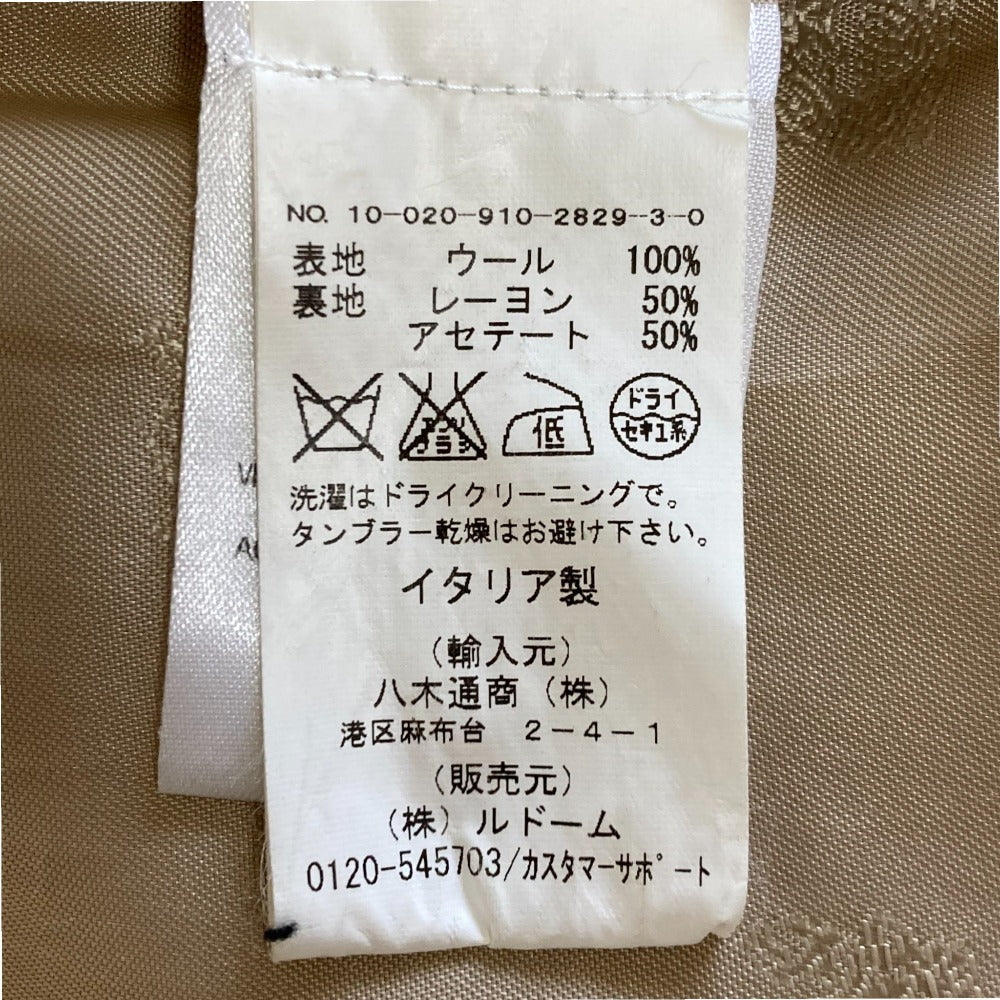 アクアスキュータム ウールトレンチコート