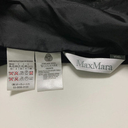 マックスマーラ ウールロングジャケット