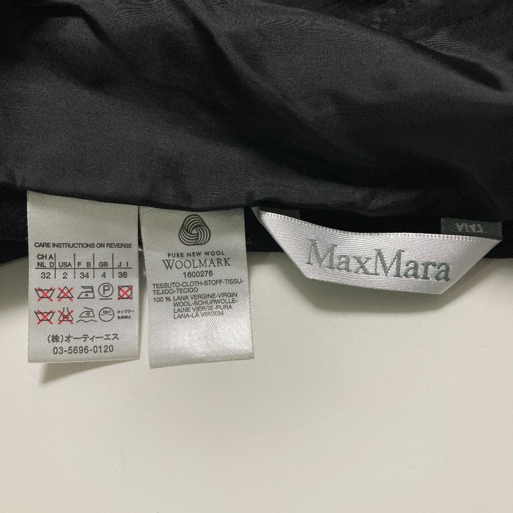 マックスマーラ ウールロングジャケット