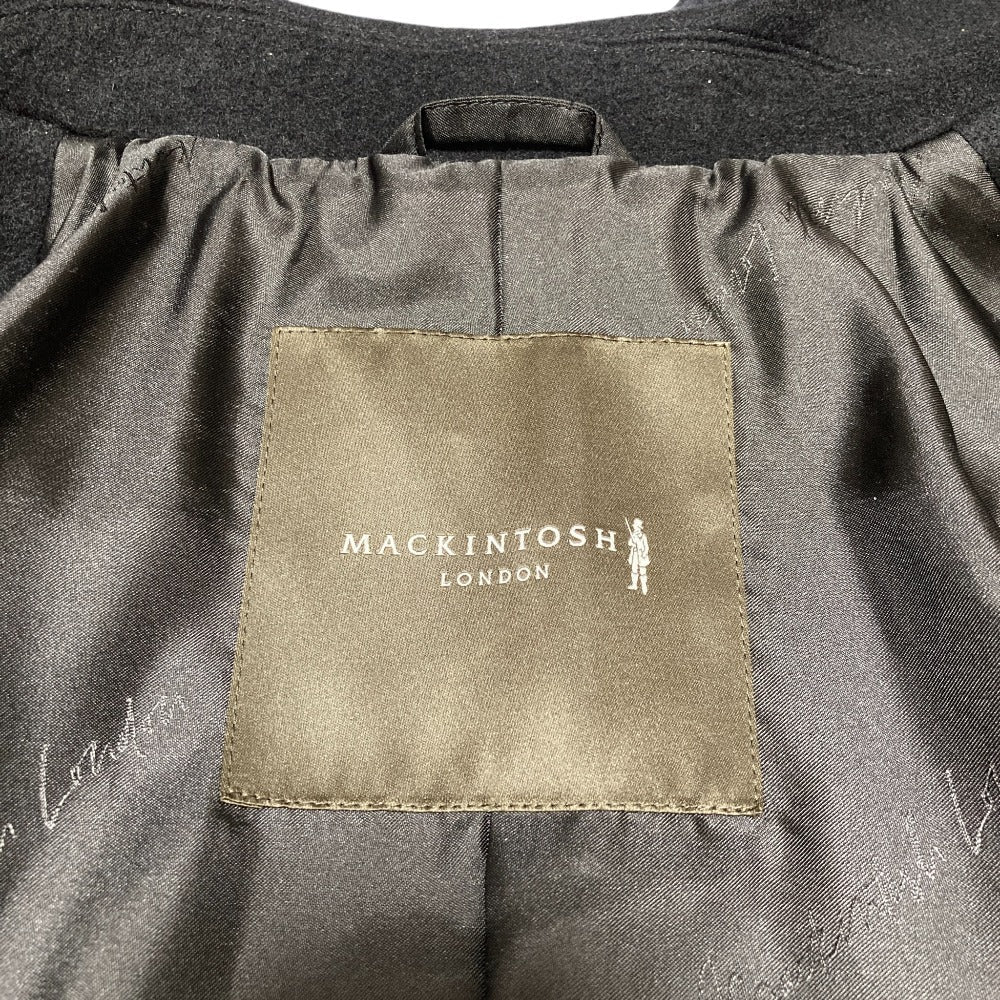 マッキントッシュロンドン ロズリー ぺコラム圧縮ビーバーコート