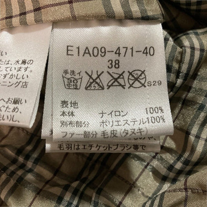 バーバリーブルーレーベル ダウンコート