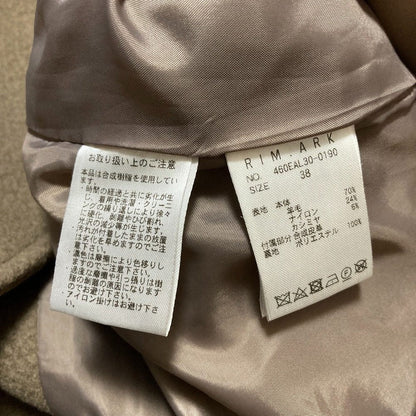 リムアーク Cashmere blendポンチョコート