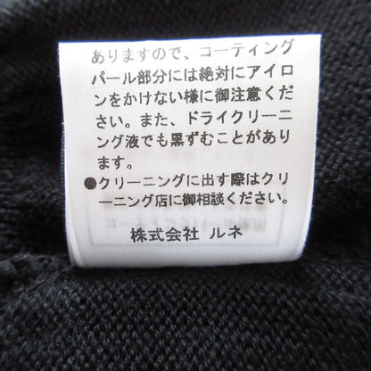 ルネ パールボタンウールハイネックニットセーター