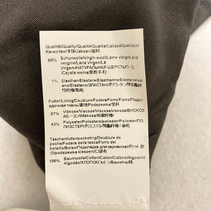 ヒューゴボス MARZOTTO生地ロングラップスカート