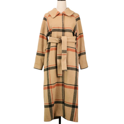 アメリヴィンテージ CHECK SOUTIEN COLLAR コート