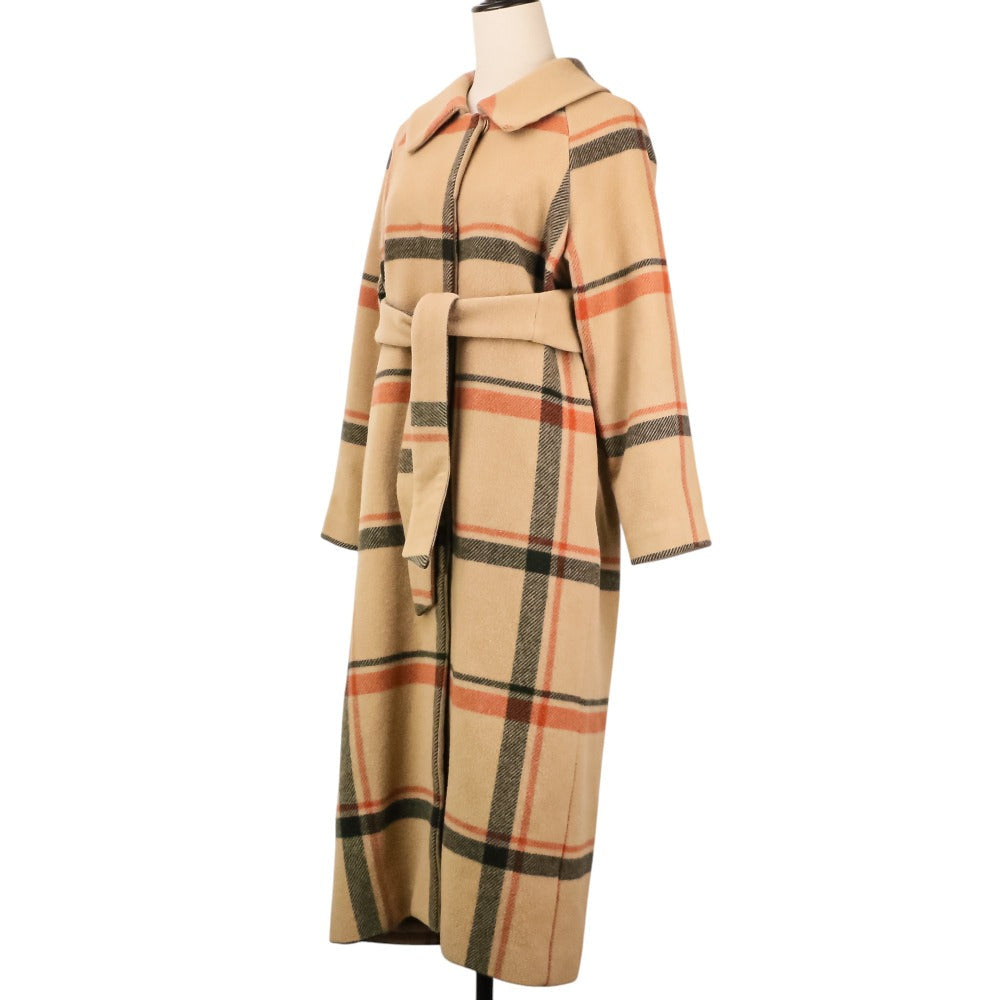 アメリヴィンテージ CHECK SOUTIEN COLLAR コート