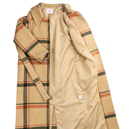 アメリヴィンテージ CHECK SOUTIEN COLLAR コート