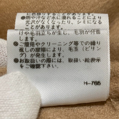 アドーア カシミヤ100% ミンクファー ベルテッドコート