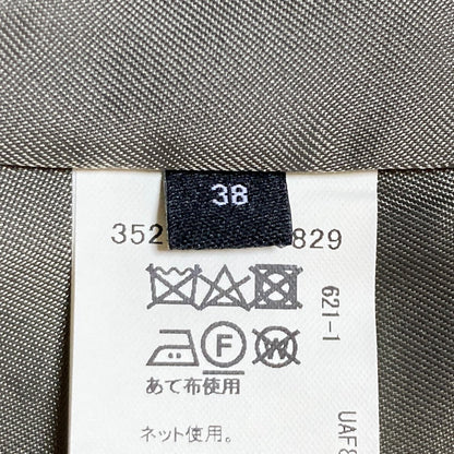グリーンレーベルリラクシング ウールノーカラーコート