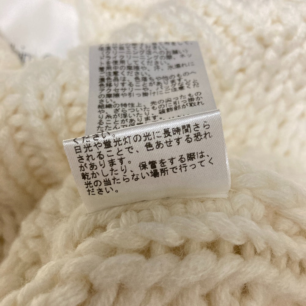 ウィムガゼット ハンドケーブルウールニット