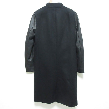 オールセインツ SIDNEY LEA ウールカシミヤレザーコート