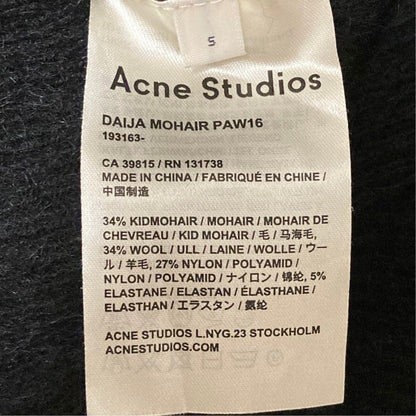 アクネストゥディオズ モヘアハイネックワンピース