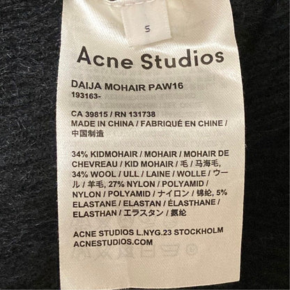 アクネストゥディオズ モヘアハイネックワンピース