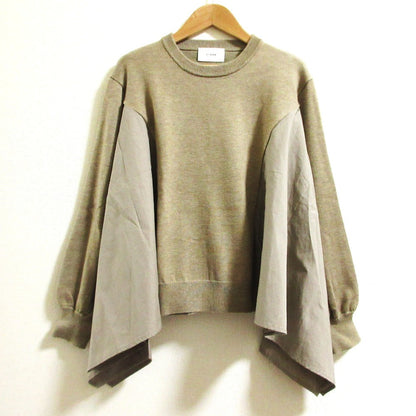 クラネ PANEL FLARE KNIT ニットトップス