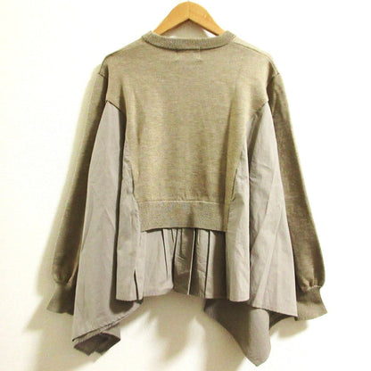クラネ PANEL FLARE KNIT ニットトップス