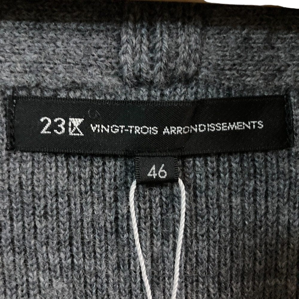 23区 カシミヤブレンドウールベルテッドコート