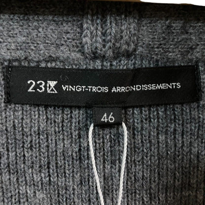 23区 カシミヤブレンドウールベルテッドコート