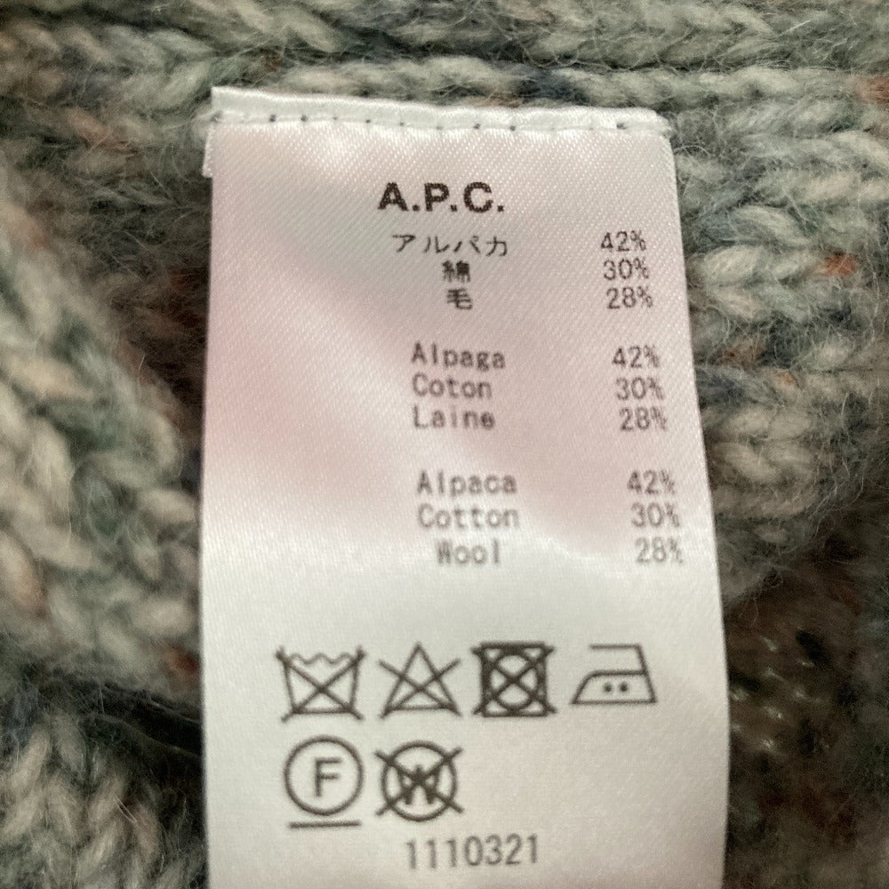 アーペーセー アルパカミックスニットセーター