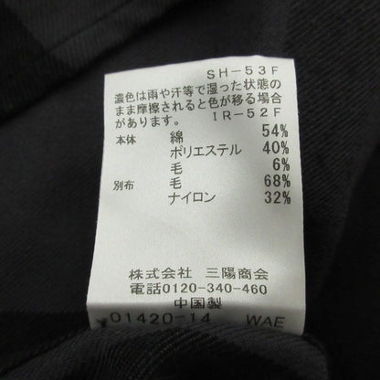 ブルーレーベルクレストブリッジ ブロックチェッククレリックシャツ
