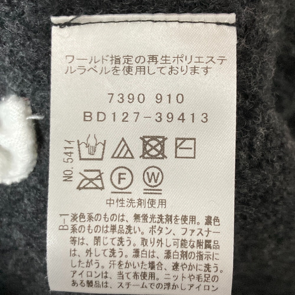 インディヴィ エアリーブークレカーディガンニット